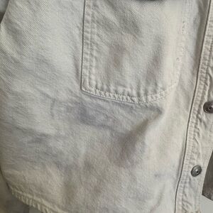 Zara Cream Blue Jacket